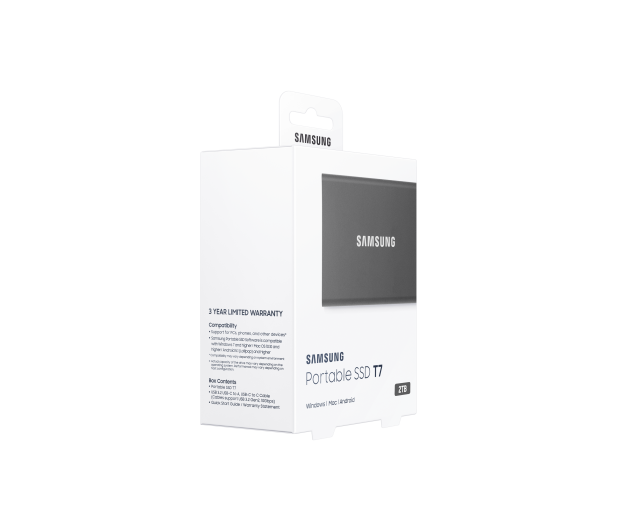 Samsung Portable SSD T7 2TB USB 3.2 Gen. 2 Szary - 562884 - zdjęcie 8
